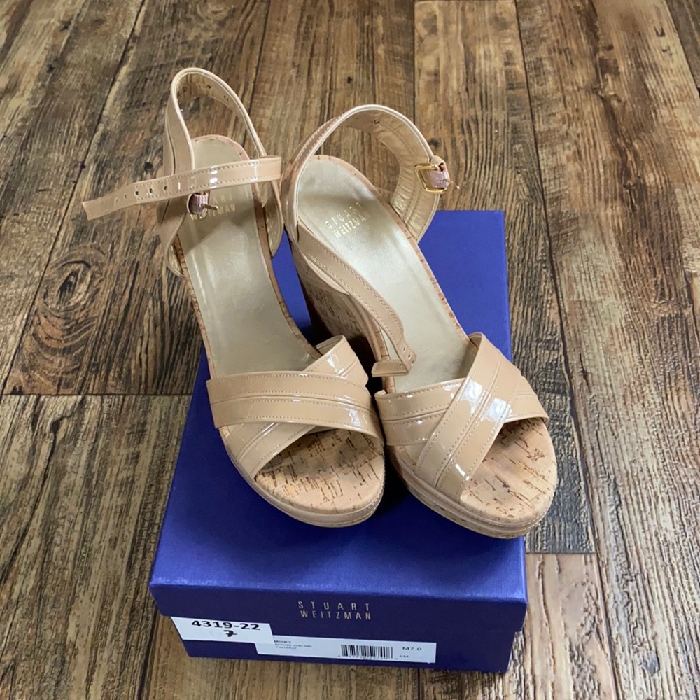 Stuart Weitzman Minky Wedge